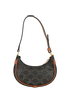 Ava Bag, £750, Handbags, Brown, Canvas, Back view